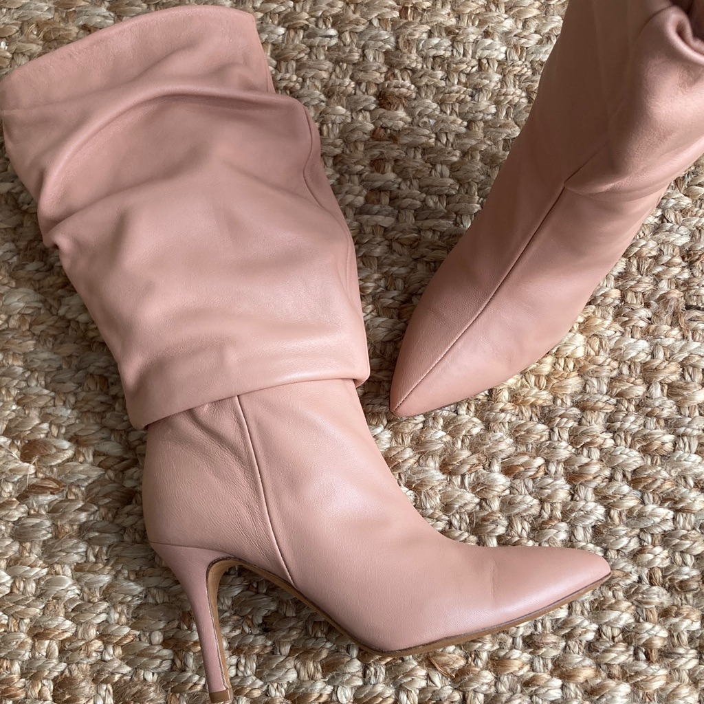 Toral Slouchy Boot. Leather. Made In Spain. Size 37